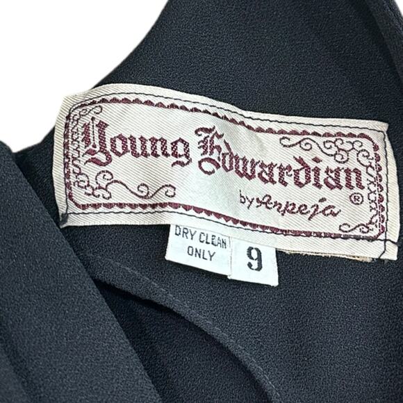 Vintage Young Edwardian Empire Maxi Gown - Picture 4 of 8